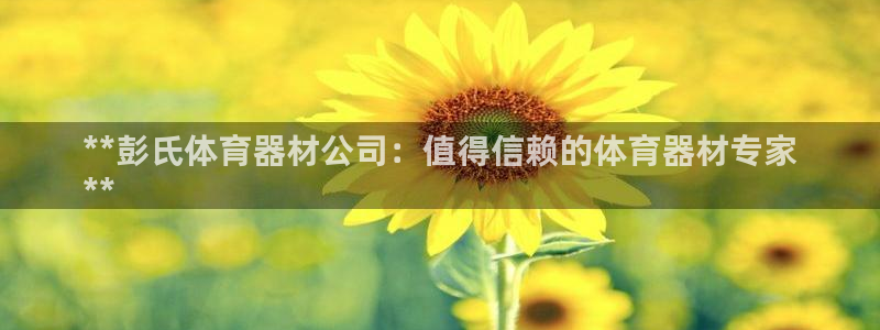 星欧娱乐平台都7O777：**彭氏体育器材公司：值得