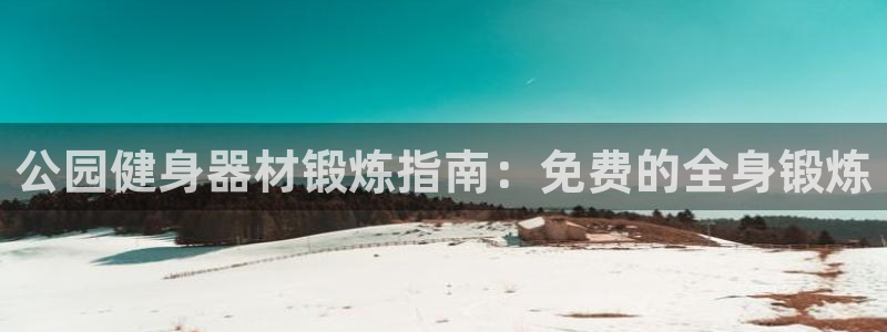 星欧娱乐的创始人背景故事：公园健身器材锻炼指南：免费