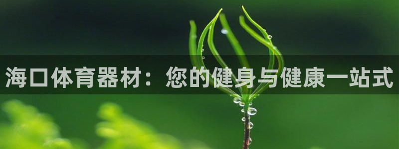 星欧娱乐平台怎么样啊：海口体育器材：您的健身与健康一