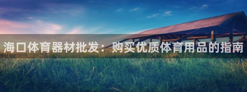 星欧娱乐雀V是什么平台：海口体育器材批发：购买优质体