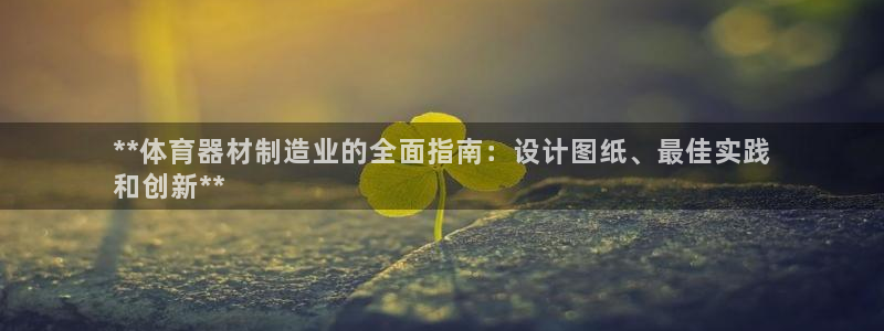 星欧娱乐app最新版本更新内容：**体育器材制造业的