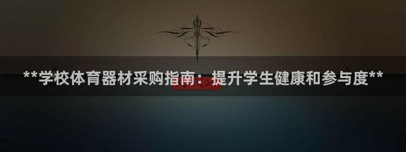 星欧娱乐的创始人背景故事是什么：**学校体育器材采购