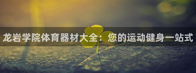 星游娱乐1官网下载：龙岩学院体育器材大全：您的运动健