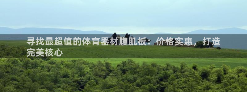 星欧娱乐挂机赚钱是真的吗：寻找最超值的体育器材腹肌板