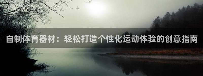 星娱乐是谁的公司：自制体育器材：轻松打造个性化运动体
