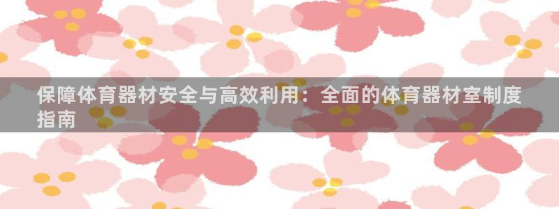 星欧娱乐的官方版本更新内容有哪些：保障体育器材安全与